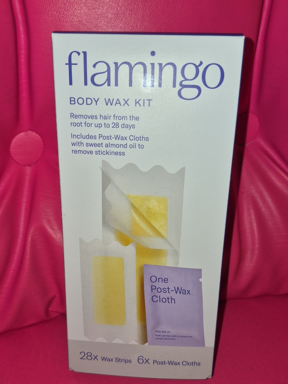 Flamingo Yellow Body Wax Kit - Gentle Hair Removal